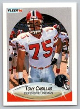 1990 Fleer - #372 Tony Casillas