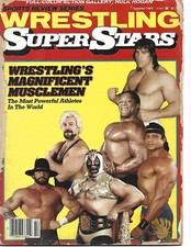 SUMMER 1984 SUPERSTARS WRESTLING MAGAZINE KERRY VON ERICH MASCARAS BILLY JACK