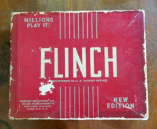 Vintage 1938 FLINCH Card Game By Parker Brothers 2-8 Players