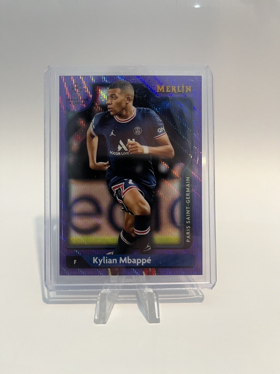 2021-22 Topps Merlin Collection Chrome UCL - Kylian Mbappe #100