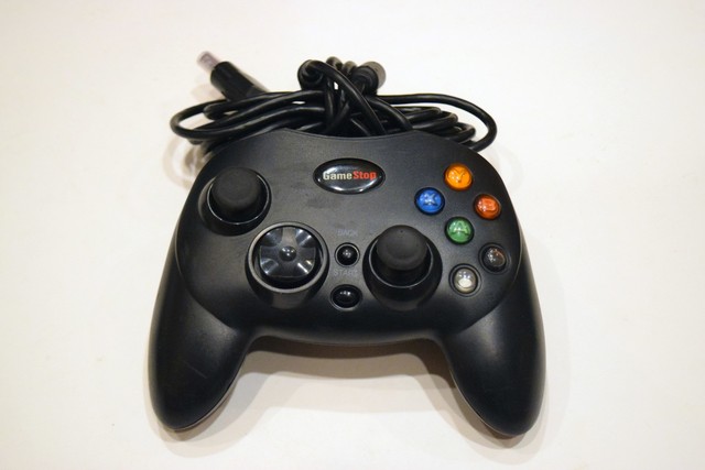 Game Stop Blue Pelican Bb 136 Microsoft Original Xbox Wired - game stop controller black pelican for microsoft xbox console video game system