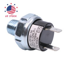 Air Pressure Switch 90-120PSI Tank Mount Thread 1/4" NPT 12V/24V For Train Horn