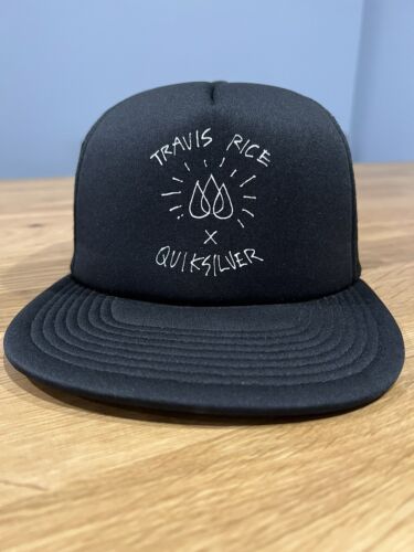 Quiksilver x Travis Rice Black Trucker Hat