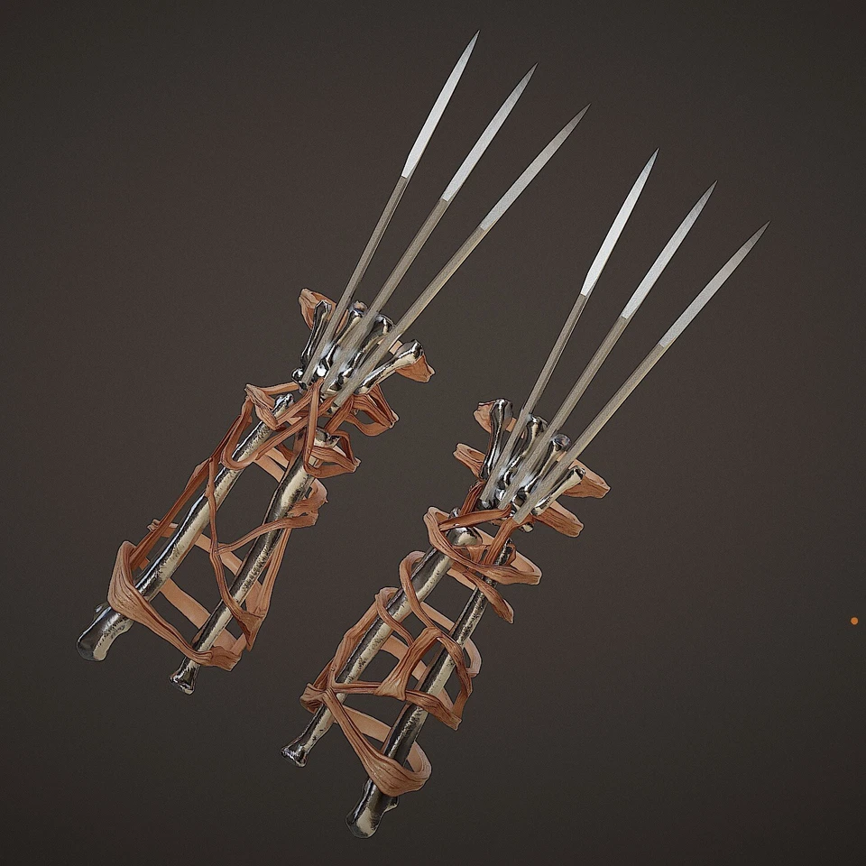 ¡Juego de accesorios ULTIMATE escala 1:6 SIN PINTAR para Hot Toys Deadpool!! Foto 4 de 4