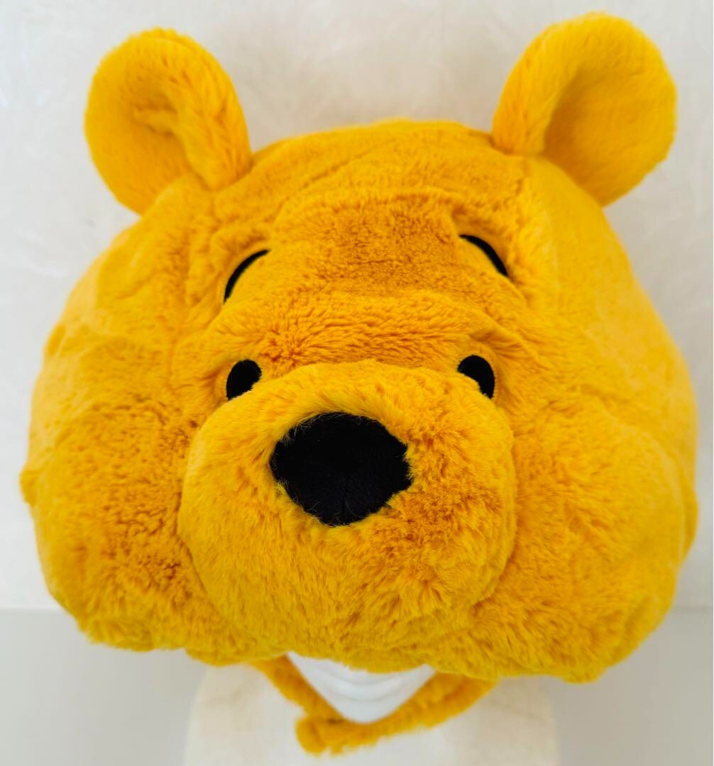 Tokyo Disney Resort Winnie the Pooh yellow Fluffy Plush Hat  display picture 3