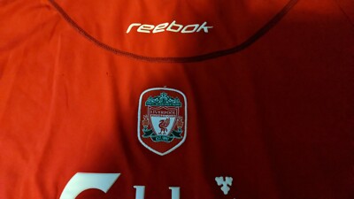 Reebok Liverpool Carlsberg Soccer Jersey- Official