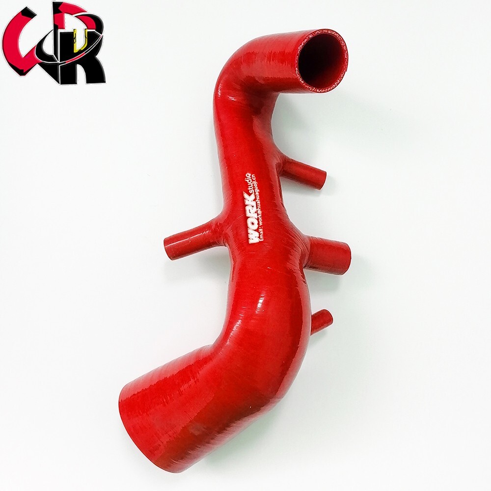 Red Hose Fit AUDI TT 225/S3/A3 Seat Leon R AMU/APX 1.8T Induction Intake Turbo
