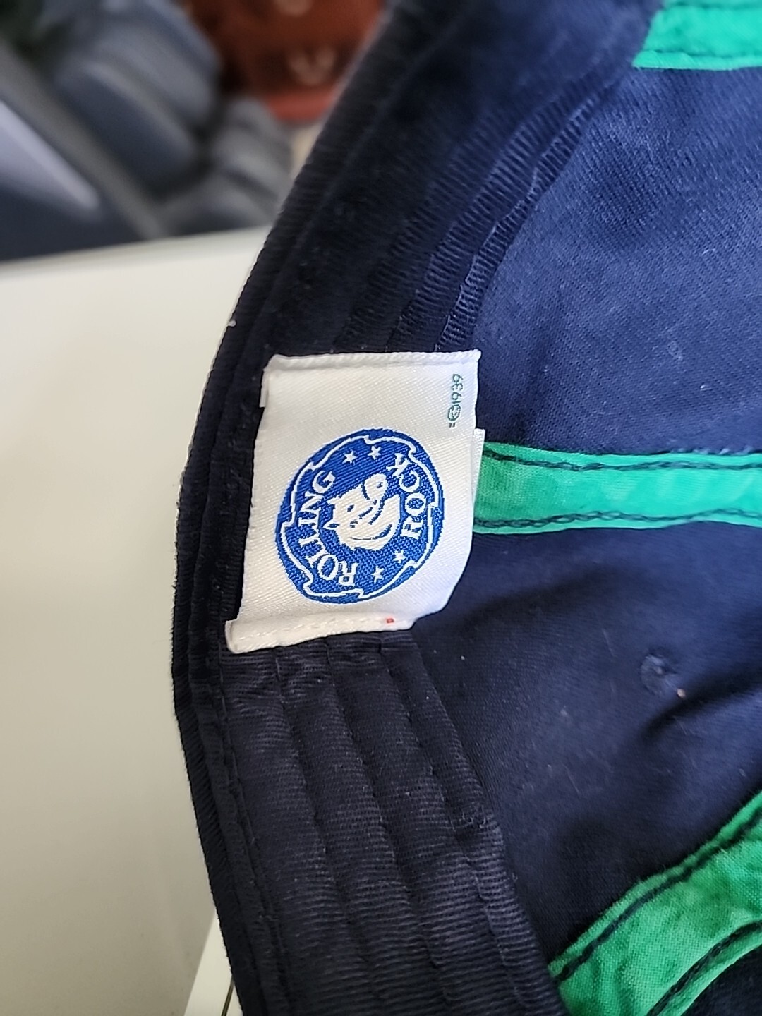 Rolling Rock Distressed Embroidered Patch Cap Str… - image 7