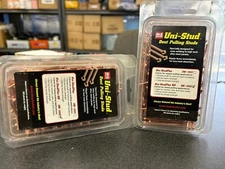 TWO PACK Uni-Spotter Heavy Welding Studs Flexpert HD # 1002 2.6MM 500 Pcs