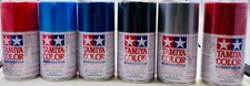 Tamiya Spray Paints 100ml PS for Polycarbonate RC car bodies