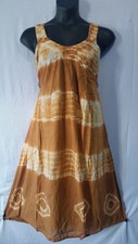 New Women Long casual Tie Dye Maxi Sundress House Dress summer Print#5 Free Size