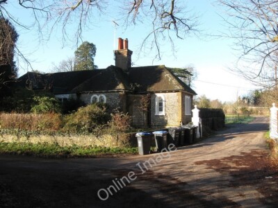 Foto 6x4 The Lodge, Newtimber Place Poynings Vorderansicht von [[1306099]] f c2009