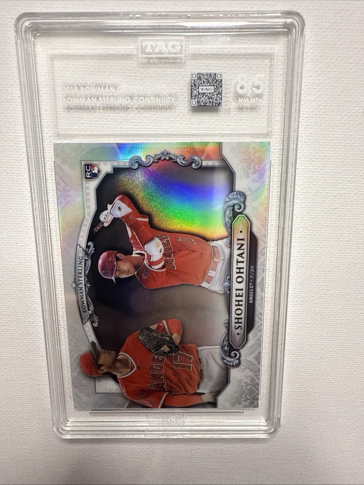 2018 Bowman Chrome - Bowman Sterling Continuity Shohei Ohtani #BS-SO (RC)