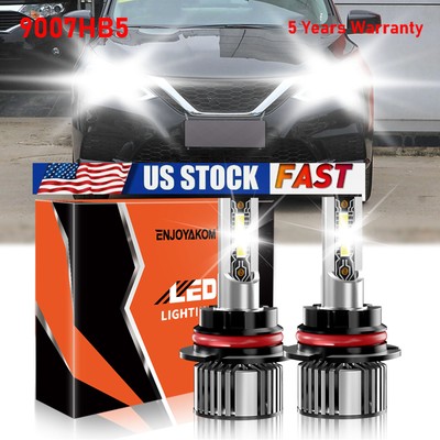 For Nissan Sentra 1999-2003 Car Front LED Headlight Bulb High&Low Beam Kit 6500K
