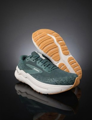 Brooks Ghost Max 2 Mens Size 10 Running Walking Shoes Pine Grove North Atlantic 