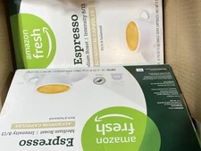 Amazon Fresh Medium Roast Espresso Capsules Nespresso Compatible - 100 Count