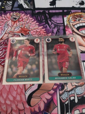 Topps Merlin Premier League 2026 Mohamed Salah + Florian Wirtz Liverpool