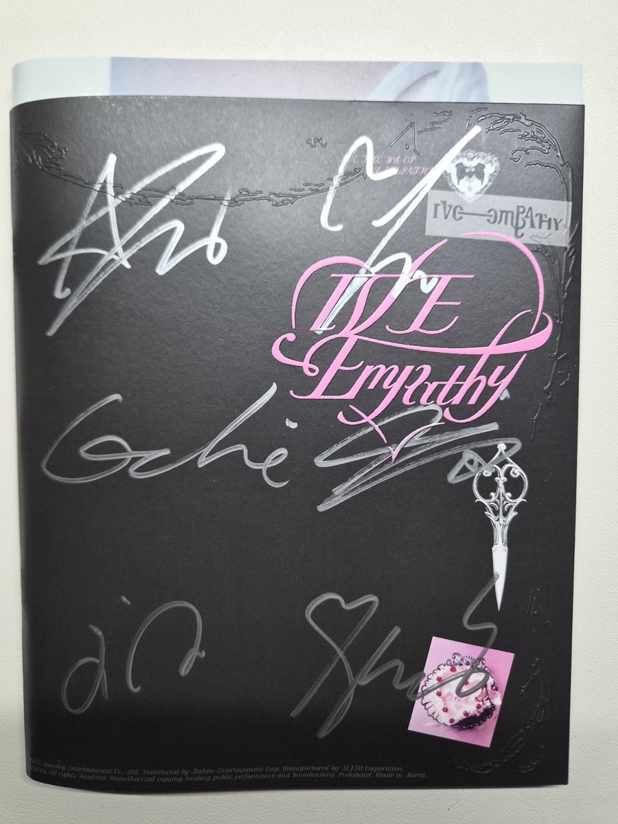 IVE EMPATHY sound wave 5.0 レイ 直筆サイン IVE The 3rd EP Album IVE EMPATHY Soundwave Last Fan Sign Event