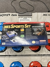 EMPTY Console Box Nintendo Entertainment System NES Sports Set & Power Pad 