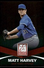 2015 Panini Elite #136 Matt Harvey