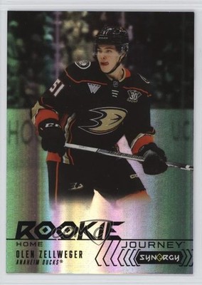 2024-25 Upper Deck Synergy Rookie Journey Home Olen Zellweger #RJ-11 1o7e