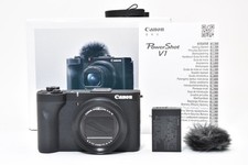 Mint condition Canon PowerShot V1 Battery and original box included Many acces