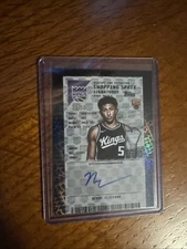 25-26 Topps Target Exclusive Shopping Spree Signatures RC Nique Clifford 33/50