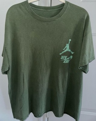 Travis Scott x Nike Air Jordan 'Highest' Cactus Jack T-Shirt Olive