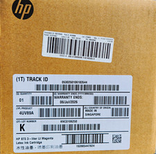 HP 873 3-Liter Latex Ink Cartridge Magenta Genuine/Original 4UV89A