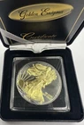 2015 US Silver 1oz Eagle with Black Ruthenium and Gold Highlight Limited Edition