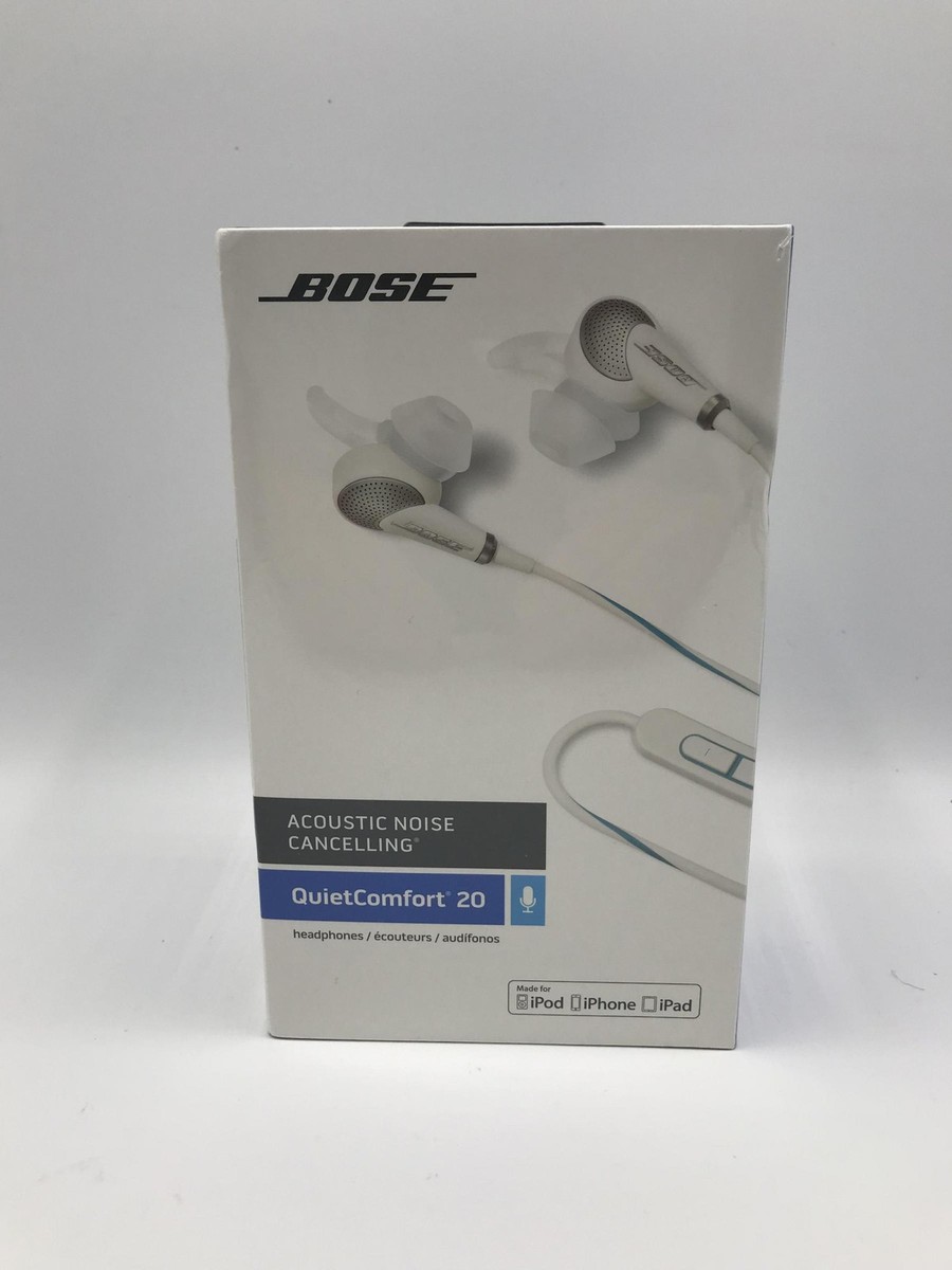 Bose QC20 In-Ear Only Headphones - White for sale online | eBay