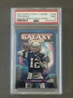 2024 Topps Cosmic Chrome Tom Brady Galaxy Greats Blue Moon /99 PSA 9