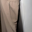 Brown Tuxedo Pants Side Satin Seam Drawstring Elastic Waist Sz 22-24 Lane Bryant — photo 8