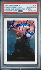 1984 Star Trek III CHRISTOPHER LLOYD "Kruge" Signed Card #38