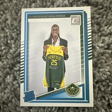2025 Panini Donruss WNBA Rated Rookie Dominique Malonga #89 (RC)