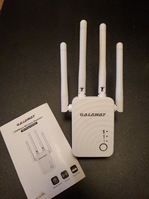 GALAWAY G1208 WiFi Extender 1200Mbps Repeater Wireless Signal Booster 2.4/5GHz