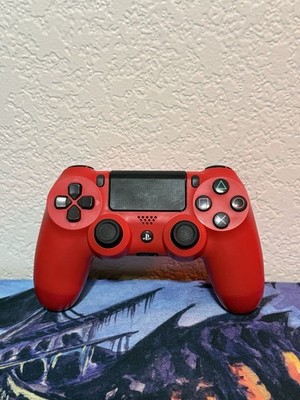 Sony PS4 DualShock 4 Wireless Controller Red CUH-ZCT2U Tested Working