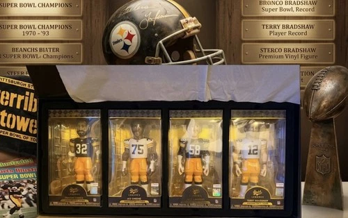 Funko Gold NFL Legends Pittsburgh Steelers 4-Pack Fanatics Exclusive Set NEW 🏆