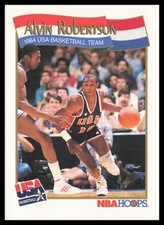 1991-92 Hoops #562 Alvin Robertson USA Basketball Card
