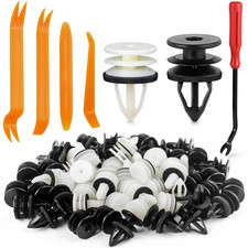 60Pcs Door Trim Panel Retainer Clip with Sealer and Tools Compatible with GM Bui