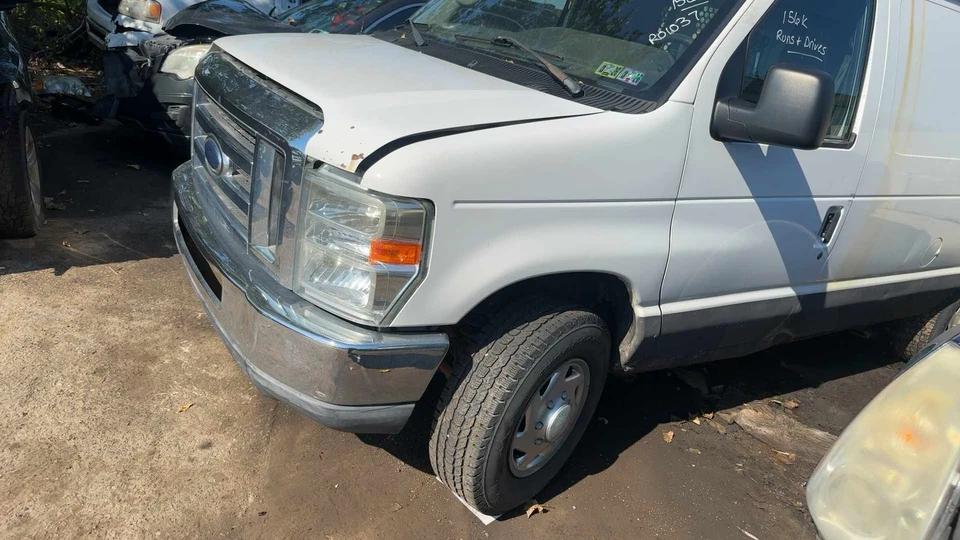 Ford Van E250 92-14 gasolina combustible *puerta tapa* solo 4,6 L OEM BLANCO Foto 4 de 4