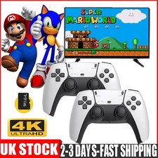 20000+ 4K HDMI TV Video Game Stick Retro Gaming Console w/ 2 Wireless Controller