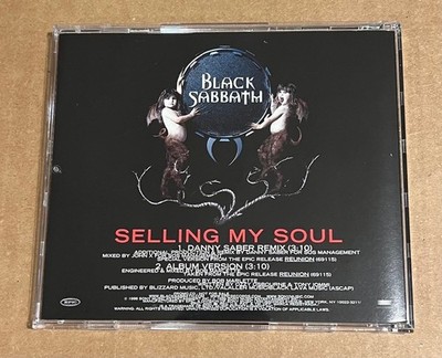 Black Sabbath - Selling My Soul ULTRA RARE promo CD single w