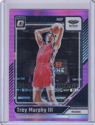 Trey Murphy III - 2024-25 Donruss Optic - Hyper Pink Prizm - #179 - Pelicans