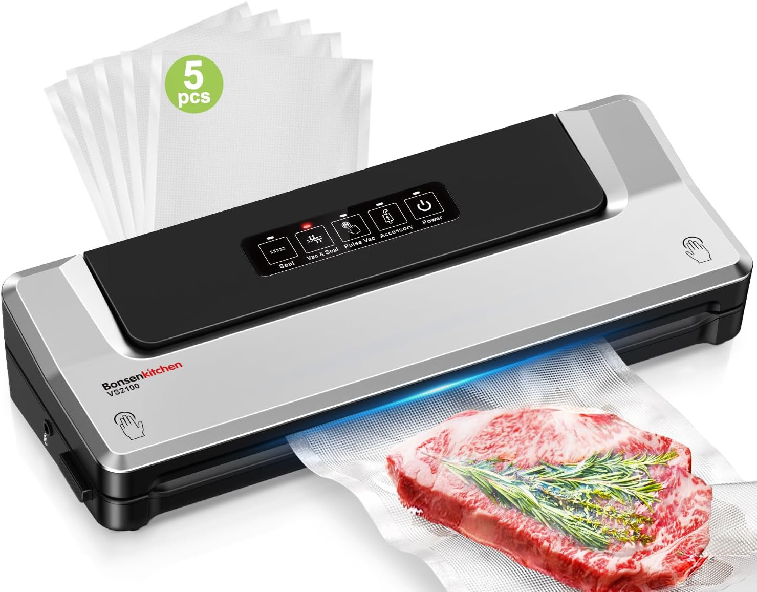 Macchina Sottovuoto 4 in 1 per Cottura Sottovuoto e Food Prep Professionale