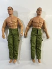 1992 Hasbro 12 Inch GI Joe Action Figures Both With Nice Original Pants