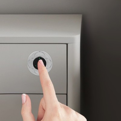 Fingerabdruckschloss Fingerprint Lock für Schubladen und Schränke 25mm Innerhalb