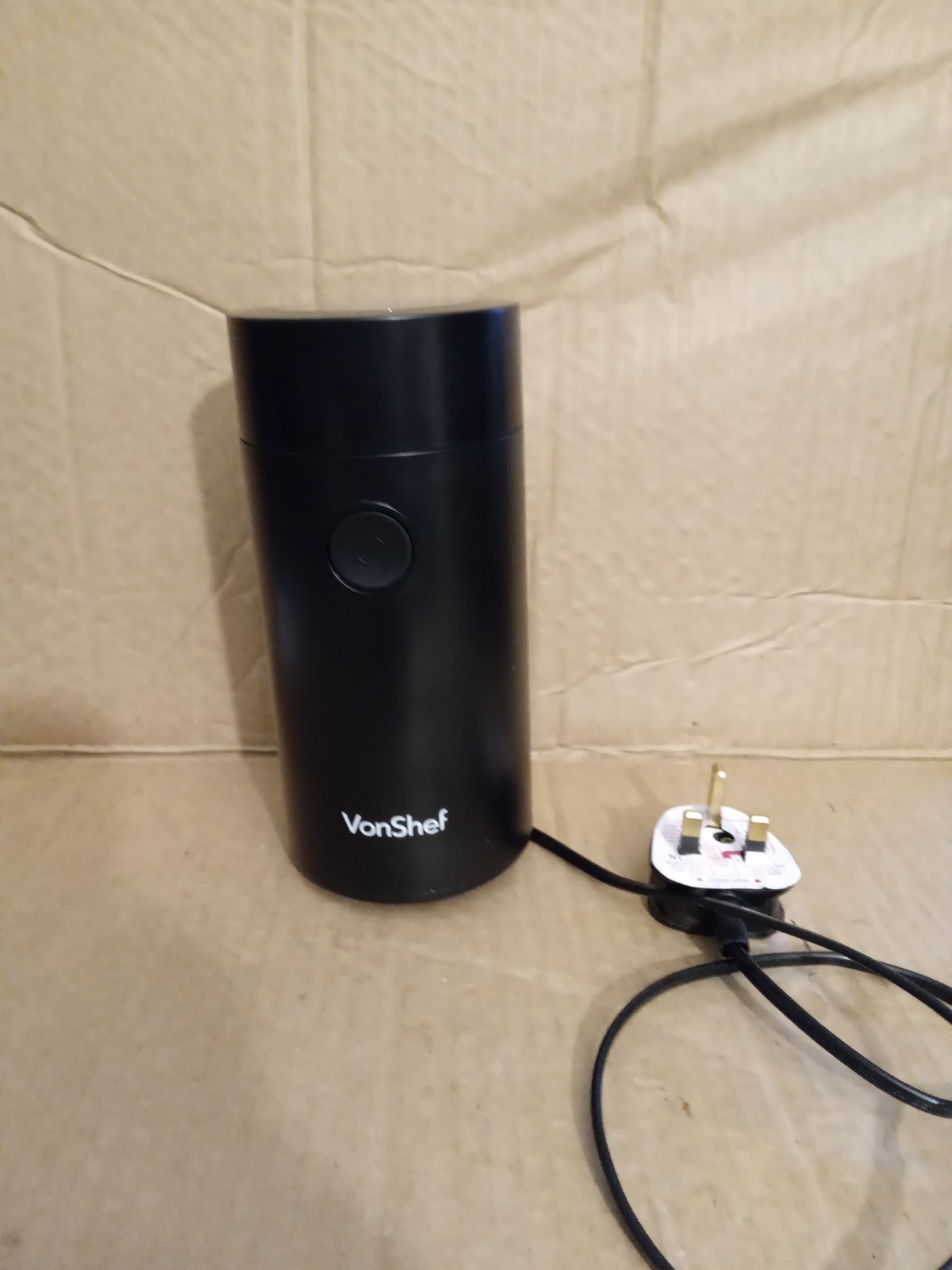 150W Electric Coffee & Spice Grinder, for Espresso Beans, Nuts & Grains, VonShef