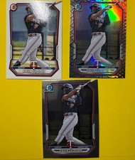 2026 Bowman Kaelen Culpepper Reptilian Refractor + Chrome Base Twins BCP-143