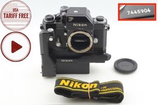 Late 744xxxx Apollo MINT ProStrap Nikon F Black F-36 Motor Drive From JAPAN
